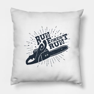 Run, Forest, Run Pillow