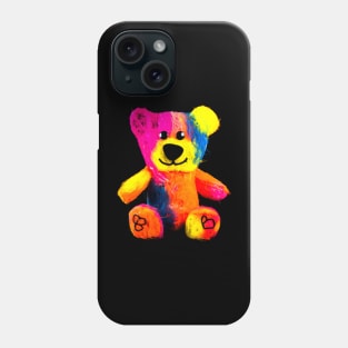 Colorful Teddy Bear #1 Phone Case