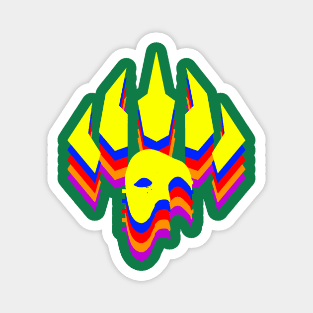 Gradient GAMMA PAW Magnet by Jacob Wayne Bryner 