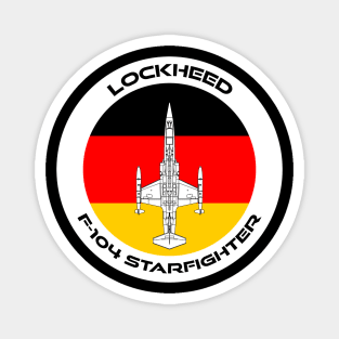 Lockheed F-104 Starfighter (DE) Magnet