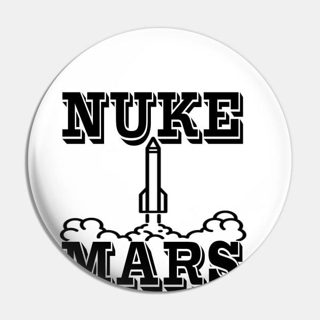 Nuke Mars Pin by MeksFashion