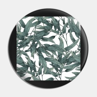 Eucalyptus in mint Pin