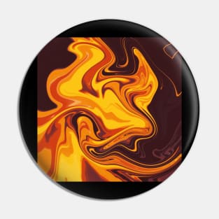 fire abstract Pin