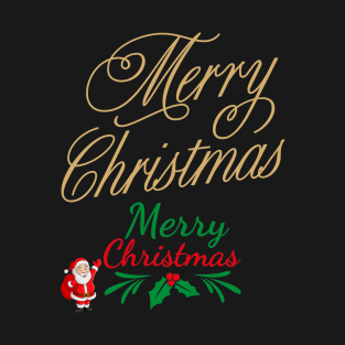 Merry Christmas Santa Claus Festive Holidays T-Shirt