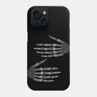 Skeleton Hands shirt,skull hand,  halloween skeleton Phone Case