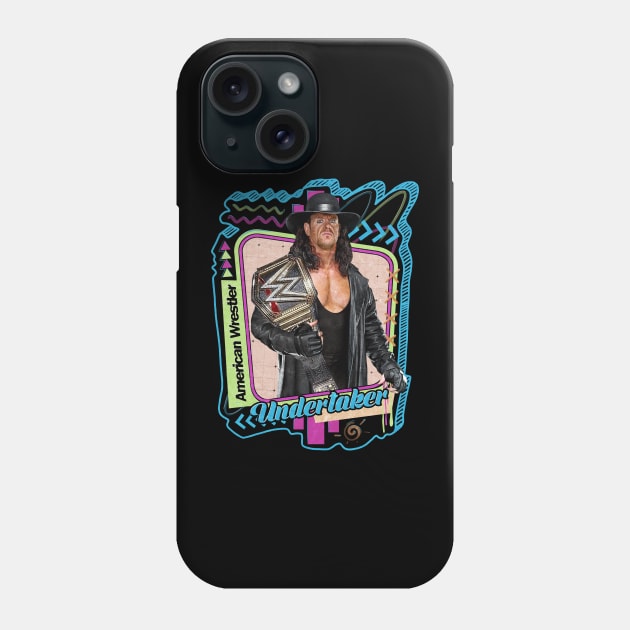 Undertaker - Pro Wrestler Phone Case by PICK AND DRAG