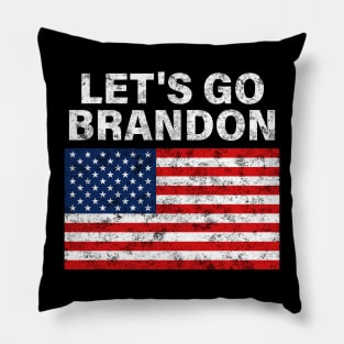 Let’s Go Brandon American Flag Freedom Conservative Us Pillow