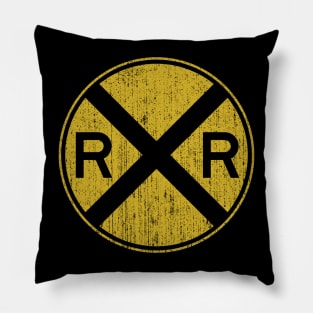 Railroad - Sign Pillow