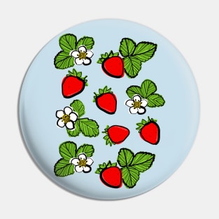 Strawberries Pin