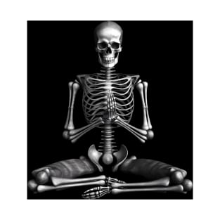 Soul Will Speak Skeleton Meditation T-Shirt