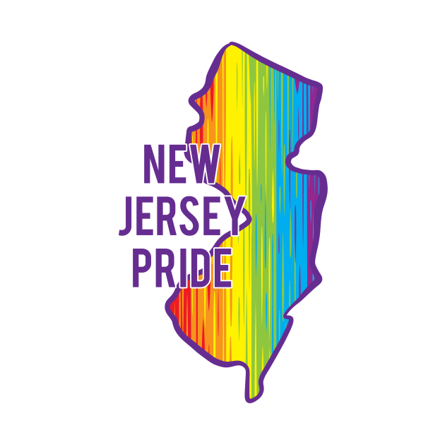 New Jersey Pride New Jersey TShirt TeePublic