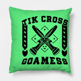 Compass and Tick Cross: Finding Order Out of Chaos Pillow