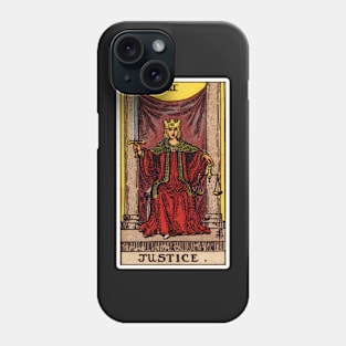 II. Justice Tarot Card Phone Case