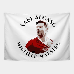 Xabi Alonso Midfield Maestro Tapestry