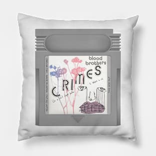 Crimes Game Cartridge Pillow