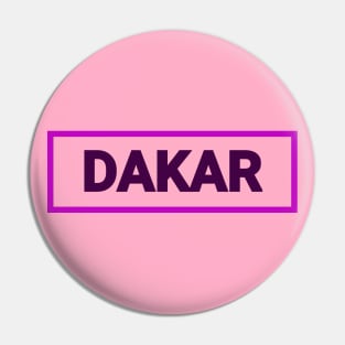 DAKAR Pin