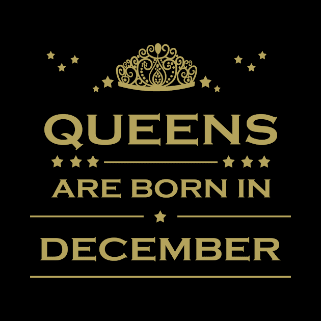 Queens are born in December by BeDesignerWorld