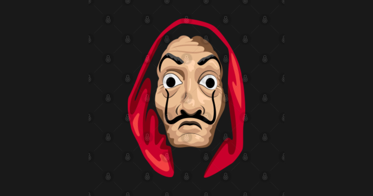 La casa de papel mask - La Casa De Papel - Pin | TeePublic AU