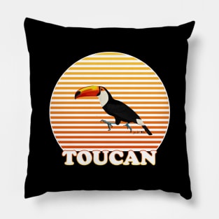 Toucan Bird Watching Birding Ornithologist Gift Pillow