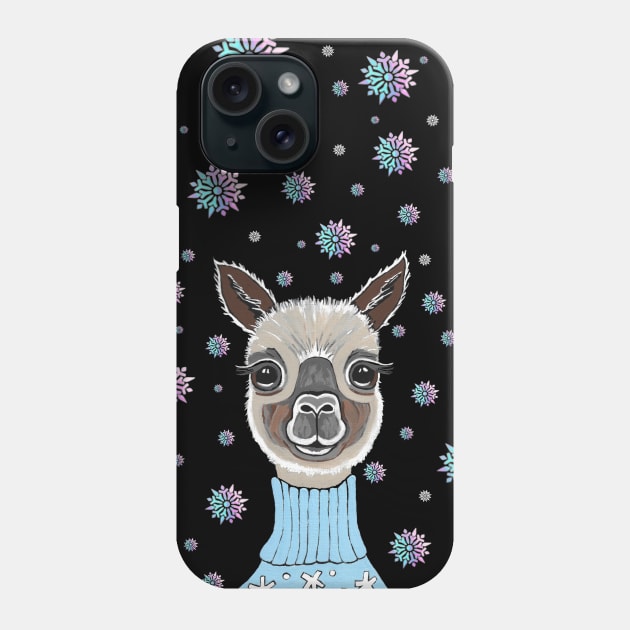 ALPACA Christmas Sweater Phone Case by SartorisArt1