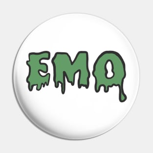 Muted Green EMO Pin