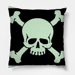 Rebel Rattle - Skull and Crossbones Pillow