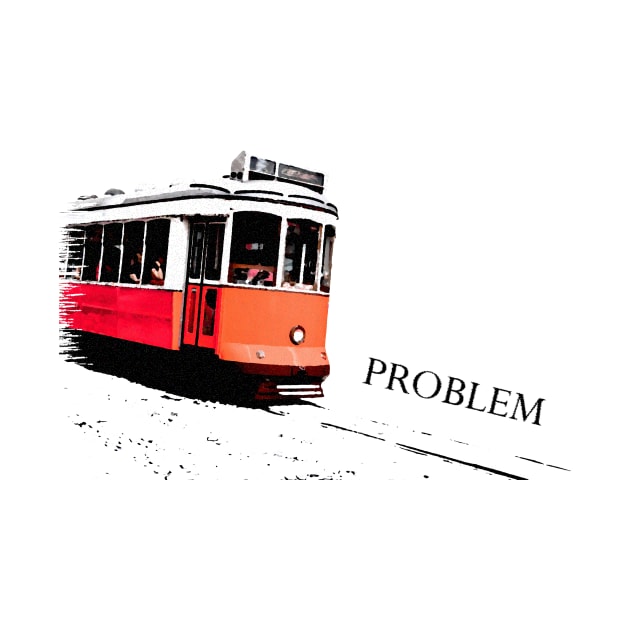 Trolley Problem by patpatpatterns