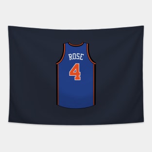 Derrick Rose New York Jersey Qiangy Tapestry