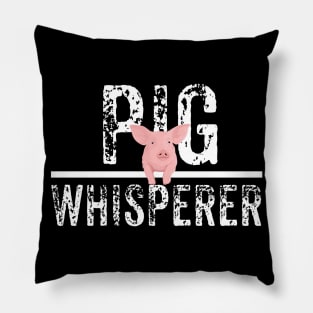 Funny Pig Whisperer - Farmer Gift Pillow