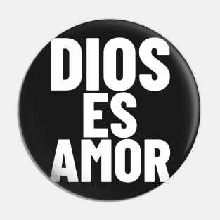 1 John 4-8 God Is Love Spanish Bible Verse Pin