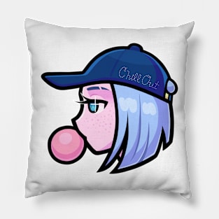 Chill Out - Bubblegum Girl Pillow