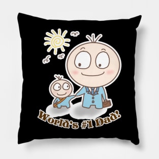 World's no 1 Dad Pillow
