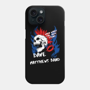 dave mattjew band ll music speaks Phone Case