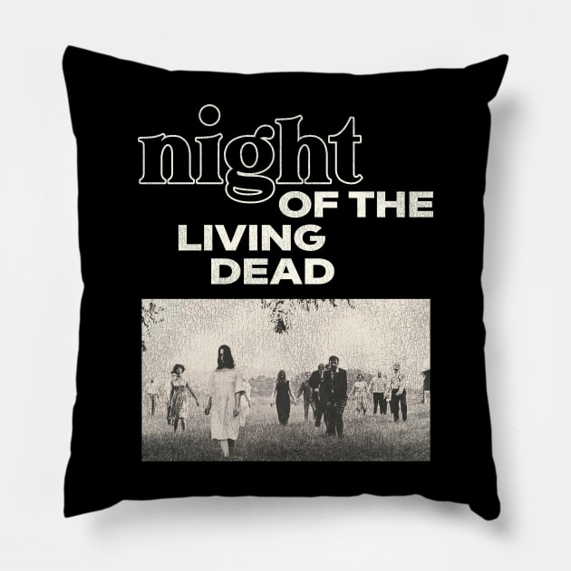 Night of the Living Dead Pillow by darklordpug