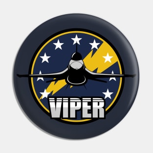 F-16 Viper Patch Pin