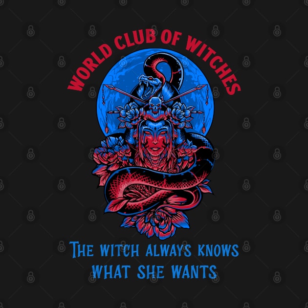 World Club of Witches - V02, Halloween, Witch by Vladimir Zevenckih