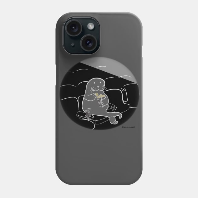 Dark of the Manatee Phone Case by AJonson