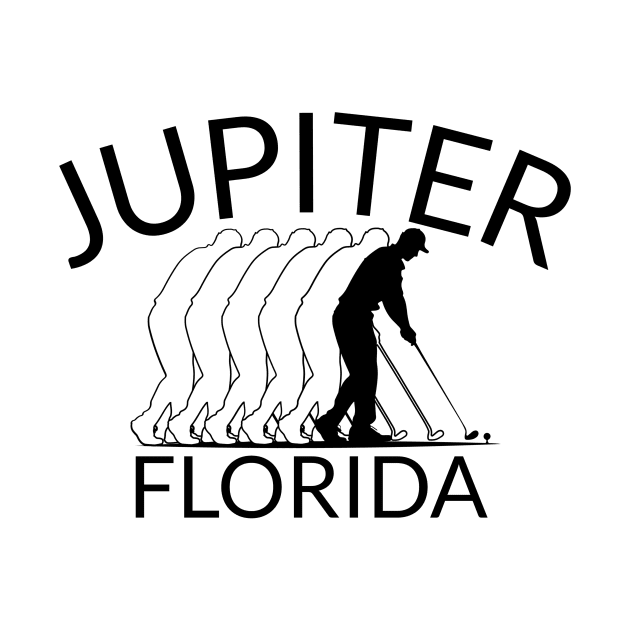 Jupiter, Florida Golf by Mountain Morning Graphics