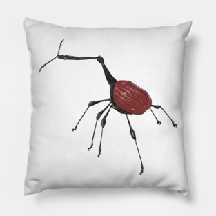 Giraffe weevil Pillow