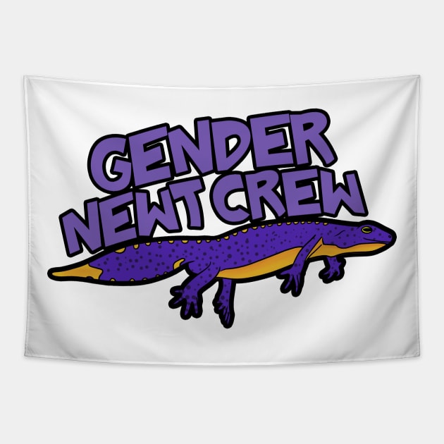 Gender Newt Crew Tapestry by FrauPow