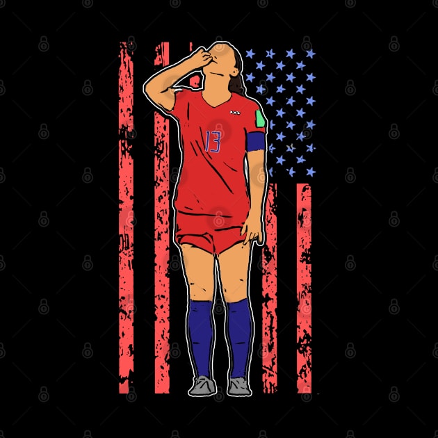 Alex Morgan Celebration by RichyTor