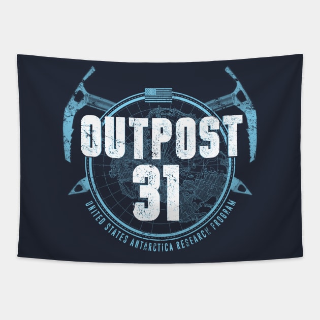 Outpost 31 Tapestry by MindsparkCreative