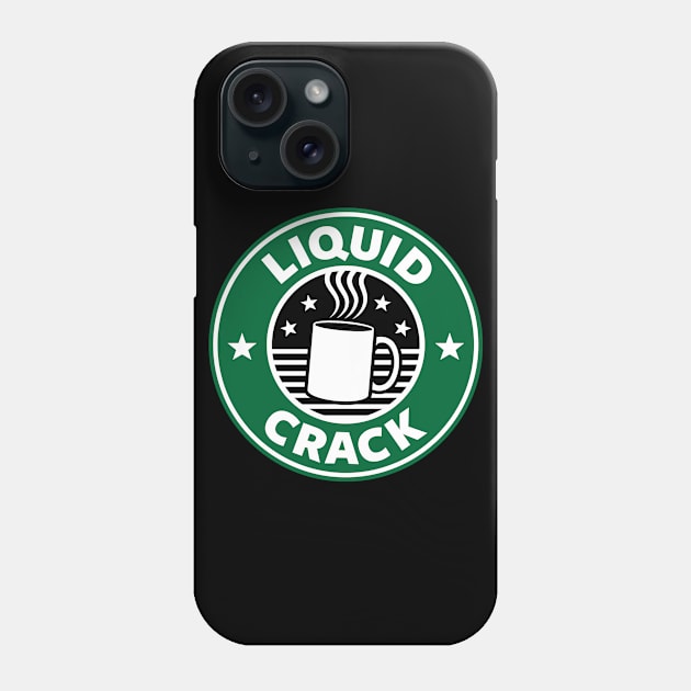 Caffeine Addict Phone Case by mikehandyart