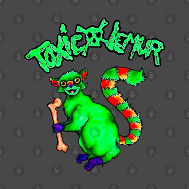 Toxic Lemur by Art of V. Cook