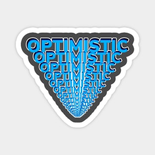 Optimistic blue Magnet