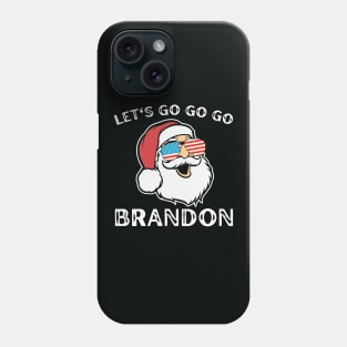 Christmas Let's Go Go Go Brandon Shirt Santa Claus Xmas Phone Case