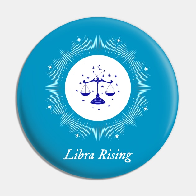 Libra Rising Astrology Chart Zodiac Sign Ascendant Pin by Witchy Ways