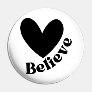 Believe. Believe In Yourself, Have Confidence. Positive Affirmation. Pin