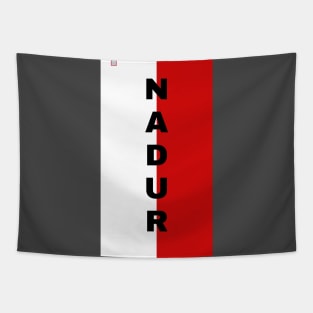 Nadur City in Malta Flag Vertical Tapestry