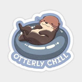 Otterly chill Magnet